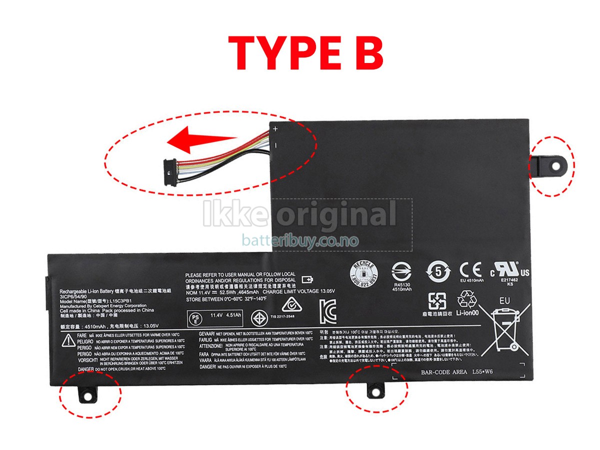 Lenovo IdeaPad 330S-14IKB-81F4 batteri
