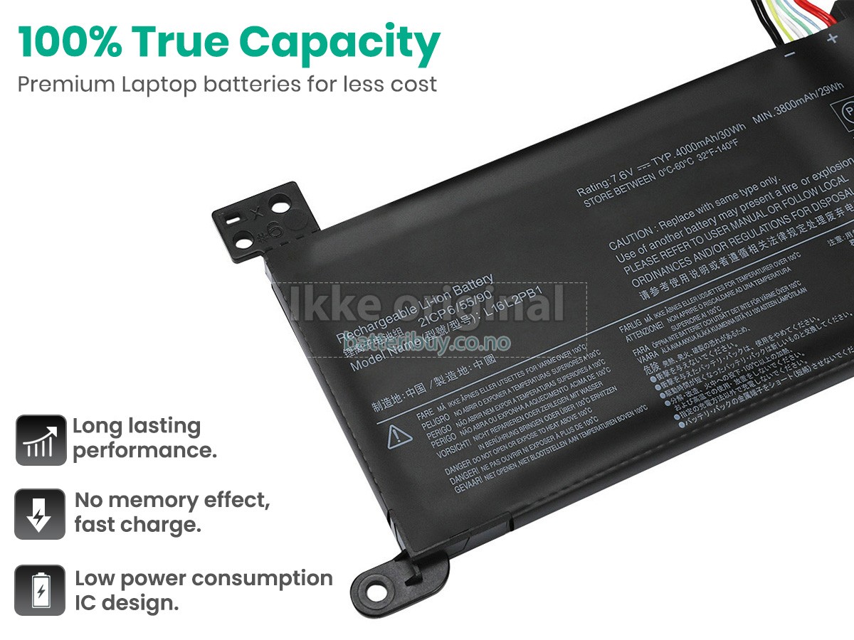 Lenovo IdeaPad 320-15ISK-81BT001VIX batteri