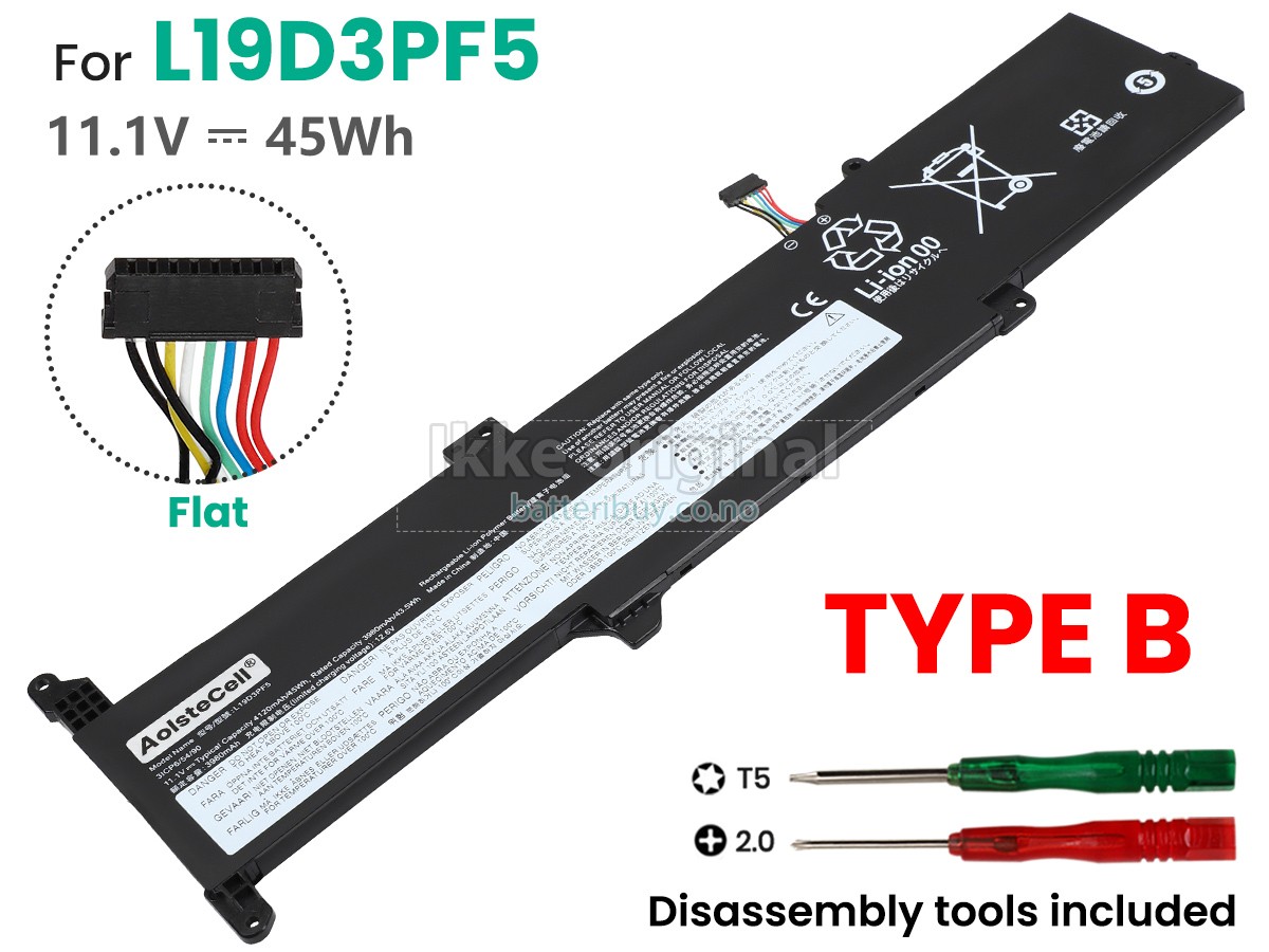 Lenovo L19D3PF5 batteri