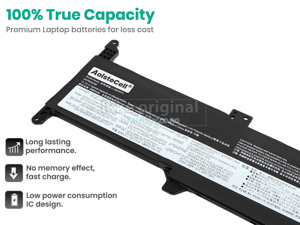 Lenovo L19D3PF5 batteri