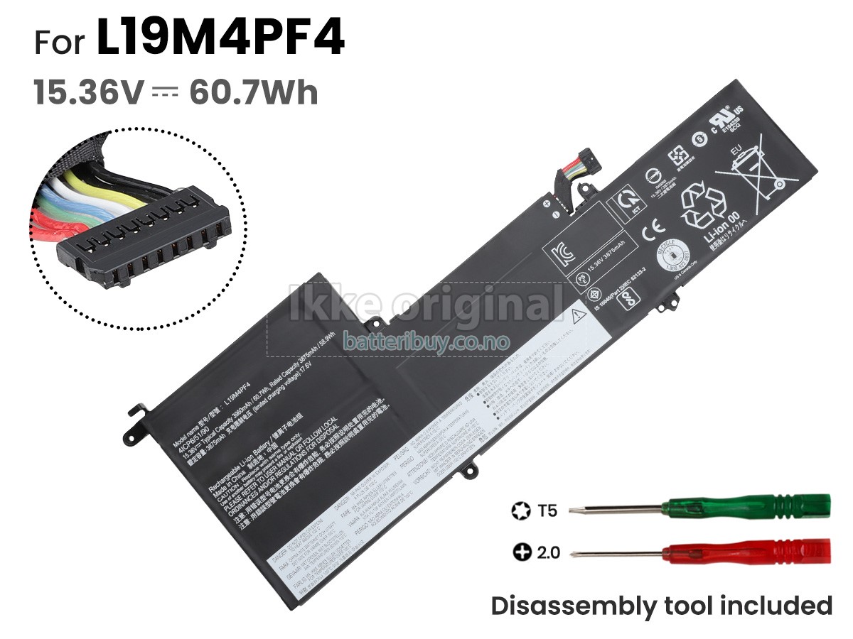 Lenovo YOGA SLIM 7 14ARE05-82A20008GE batteri