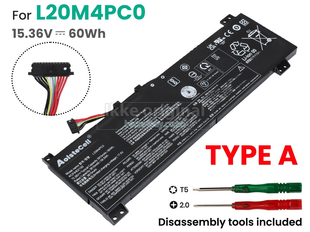 Lenovo LEGION 5-15ACH6H-82JU0187IX batteri