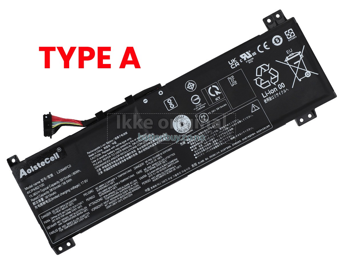 Lenovo LEGION 5-15ACH6H-82JU0187IX batteri