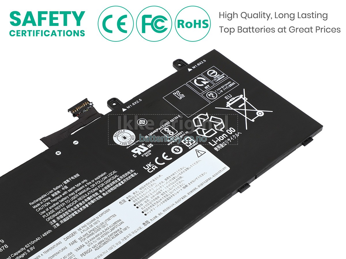 Lenovo ThinkPad X13S GEN 1-21BX001JGP batteri