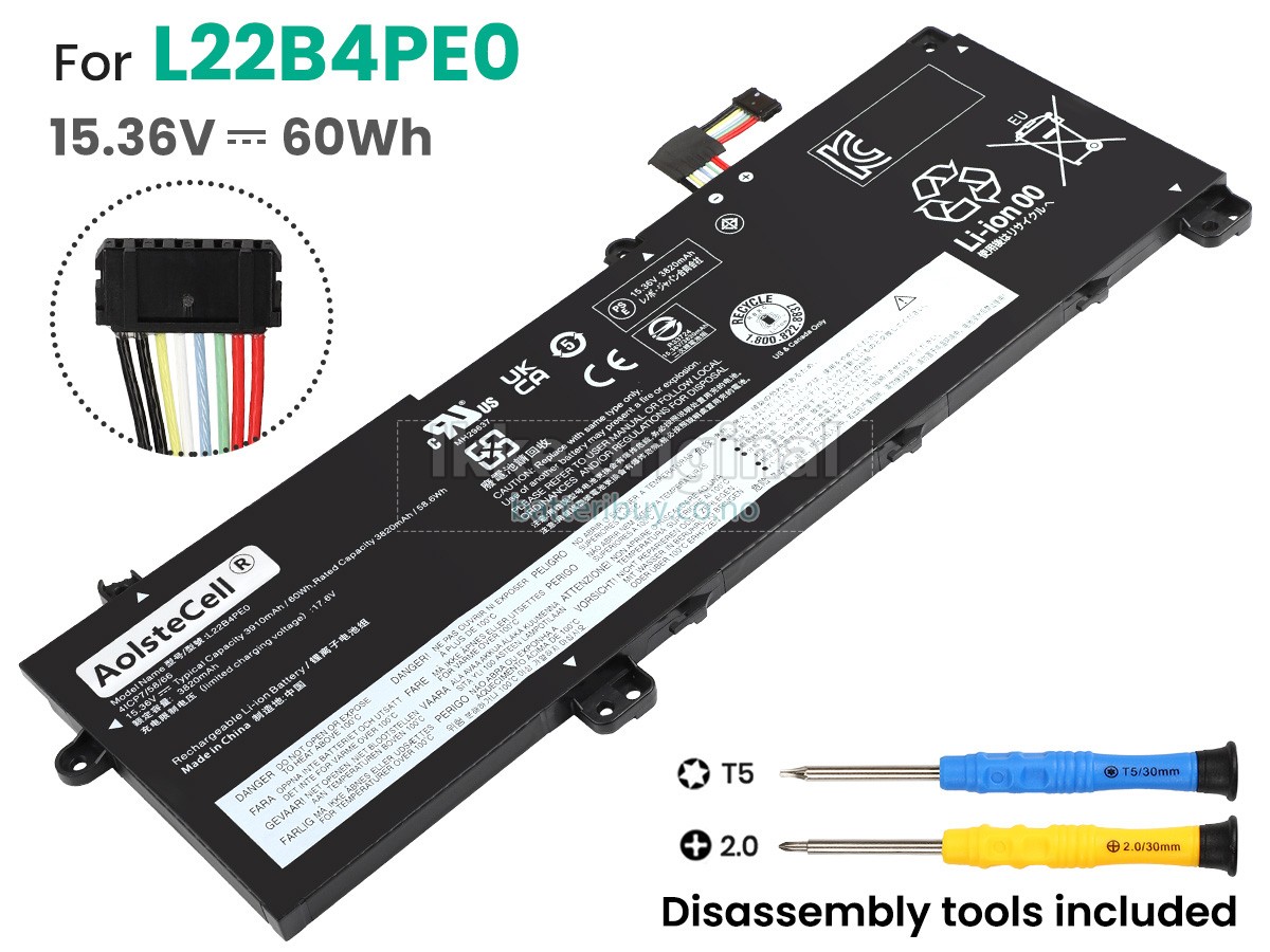 Lenovo 5B11N47446 batteri