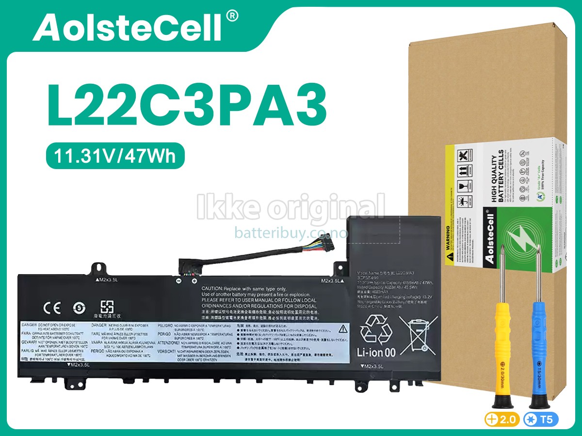 Lenovo L22L3PA3 batteri