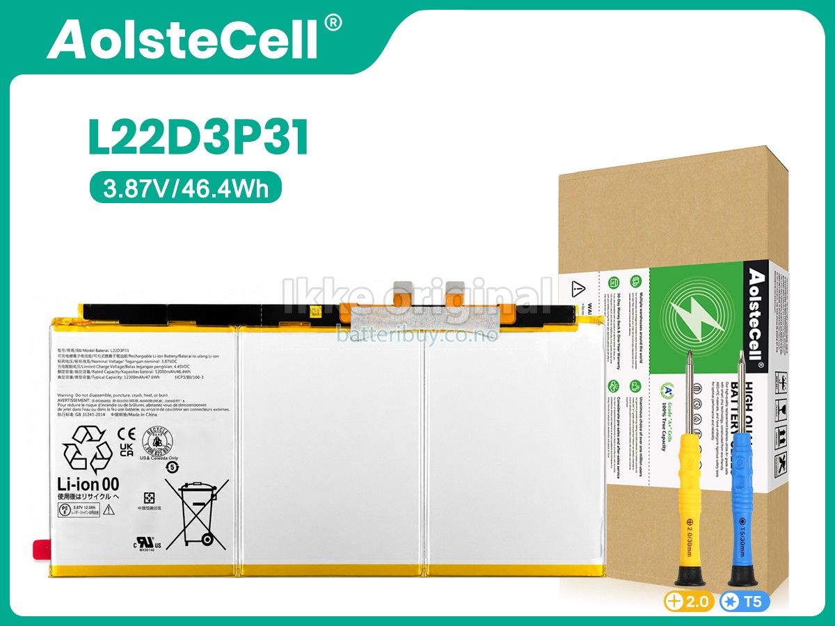 Lenovo L22D3P31 batteri