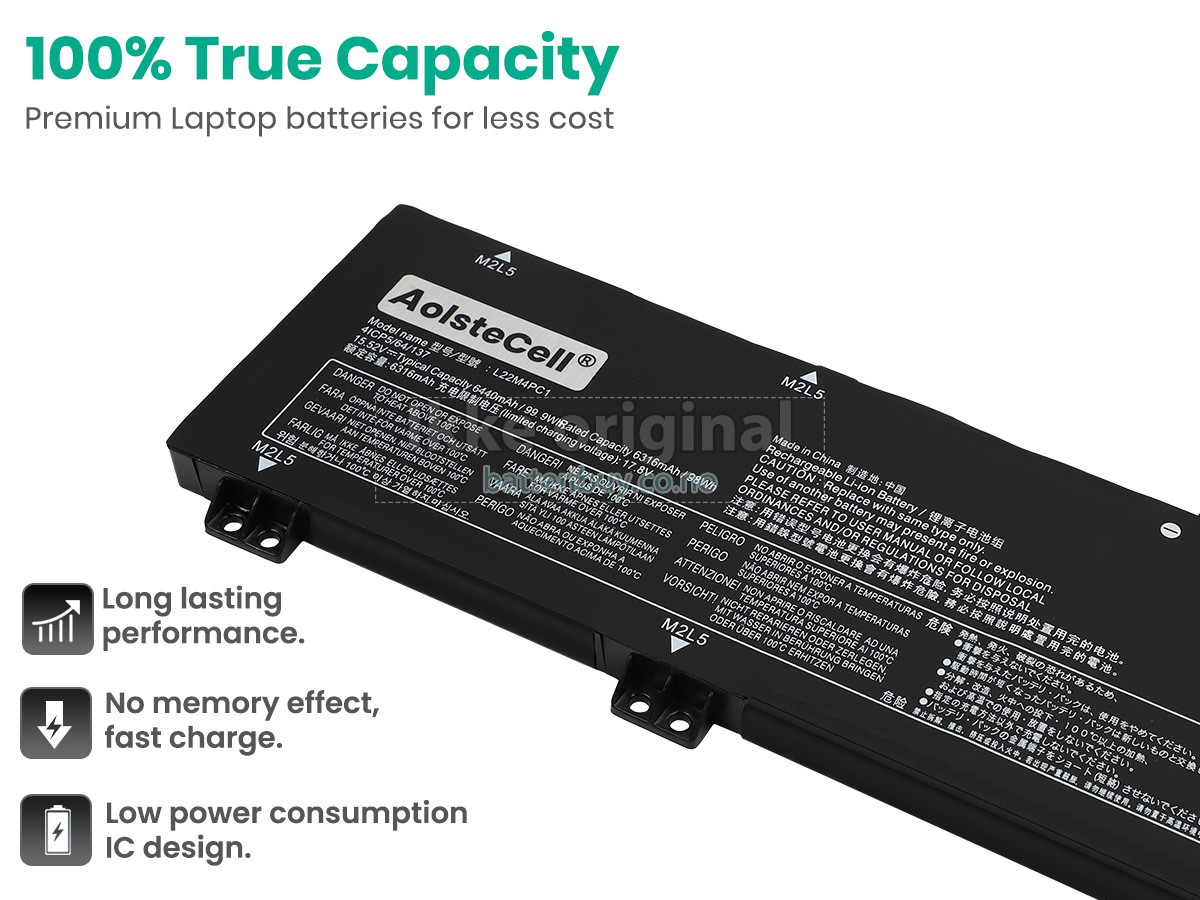 Lenovo THINKBOOK 16P G4 IRH-21J8001TMH batteri