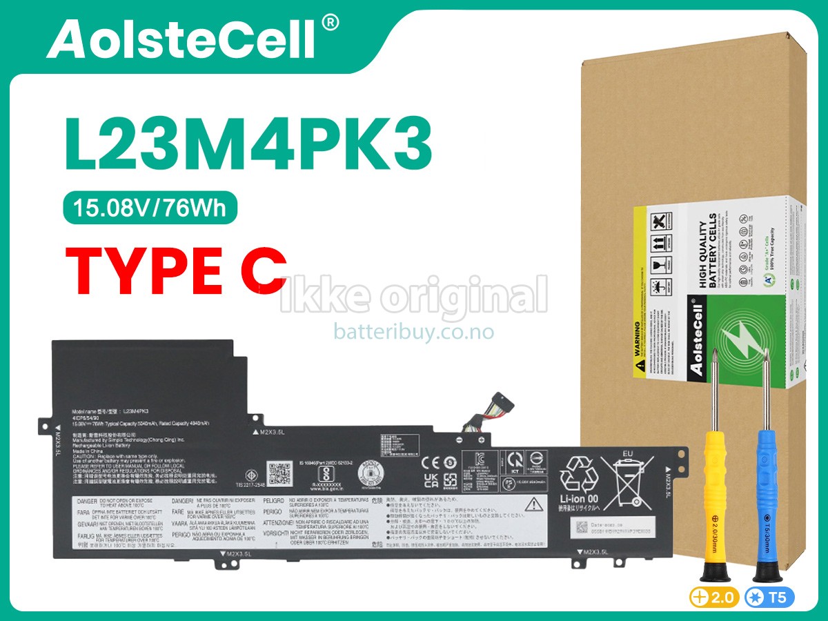 Lenovo IdeaPad SLIM 5 16AHP9-83DD002FRM batteri