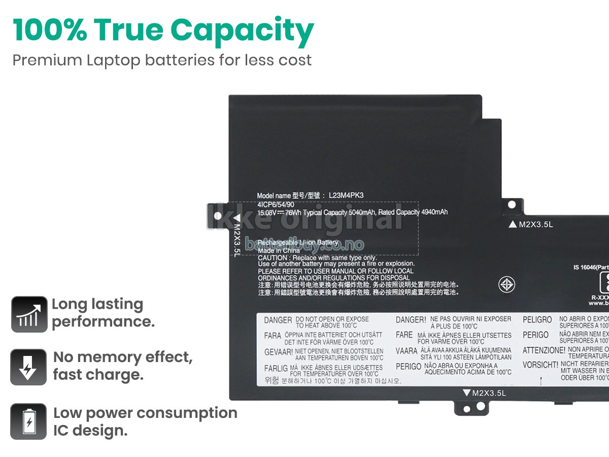 Lenovo IdeaPad SLIM 5 16AHP9-83DD002FRM batteri