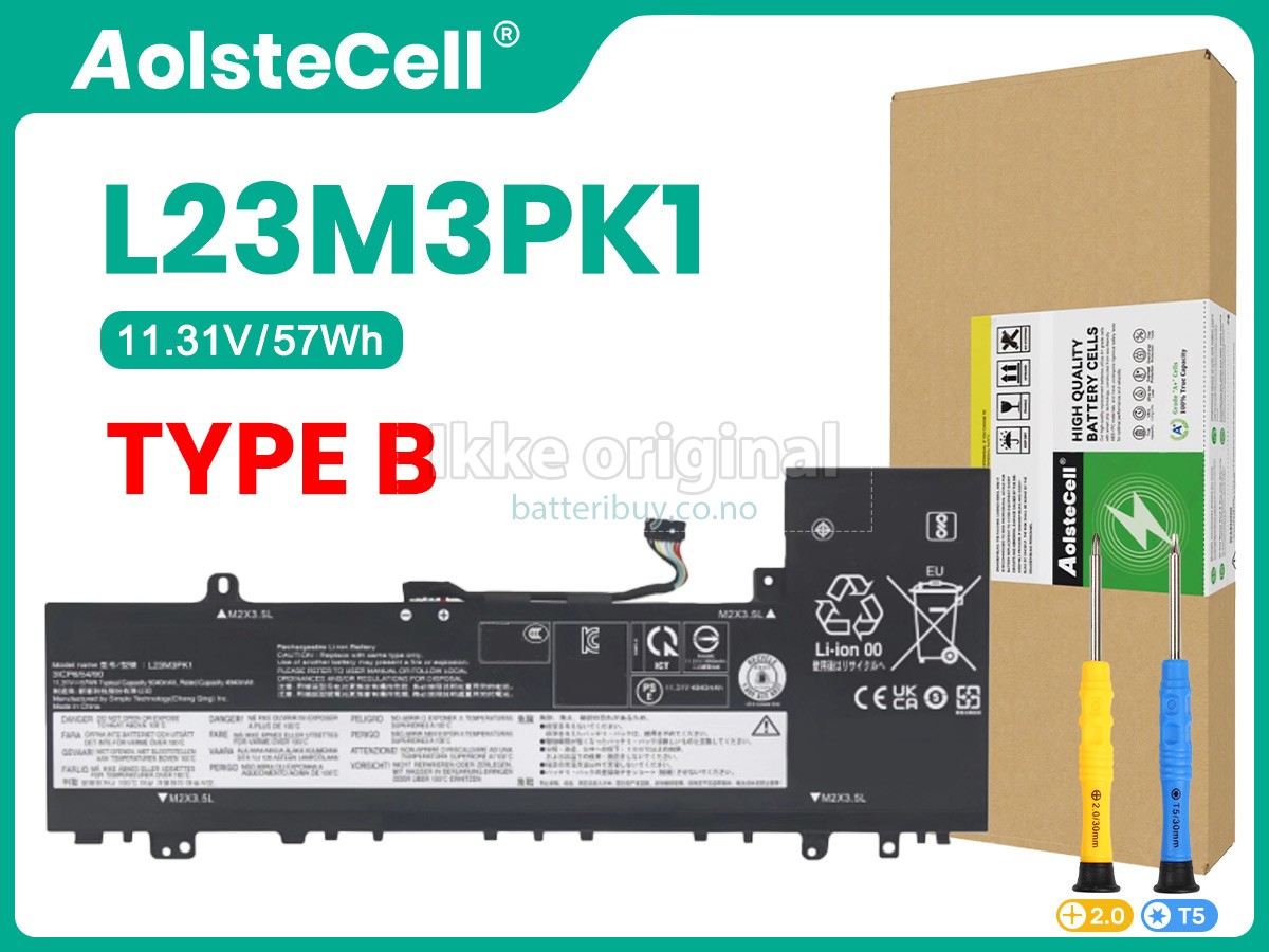 Lenovo IdeaPad SLIM 5 16AHP9-83DD002FRM batteri