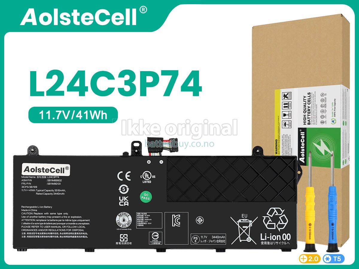 Lenovo L24C3P74 batteri