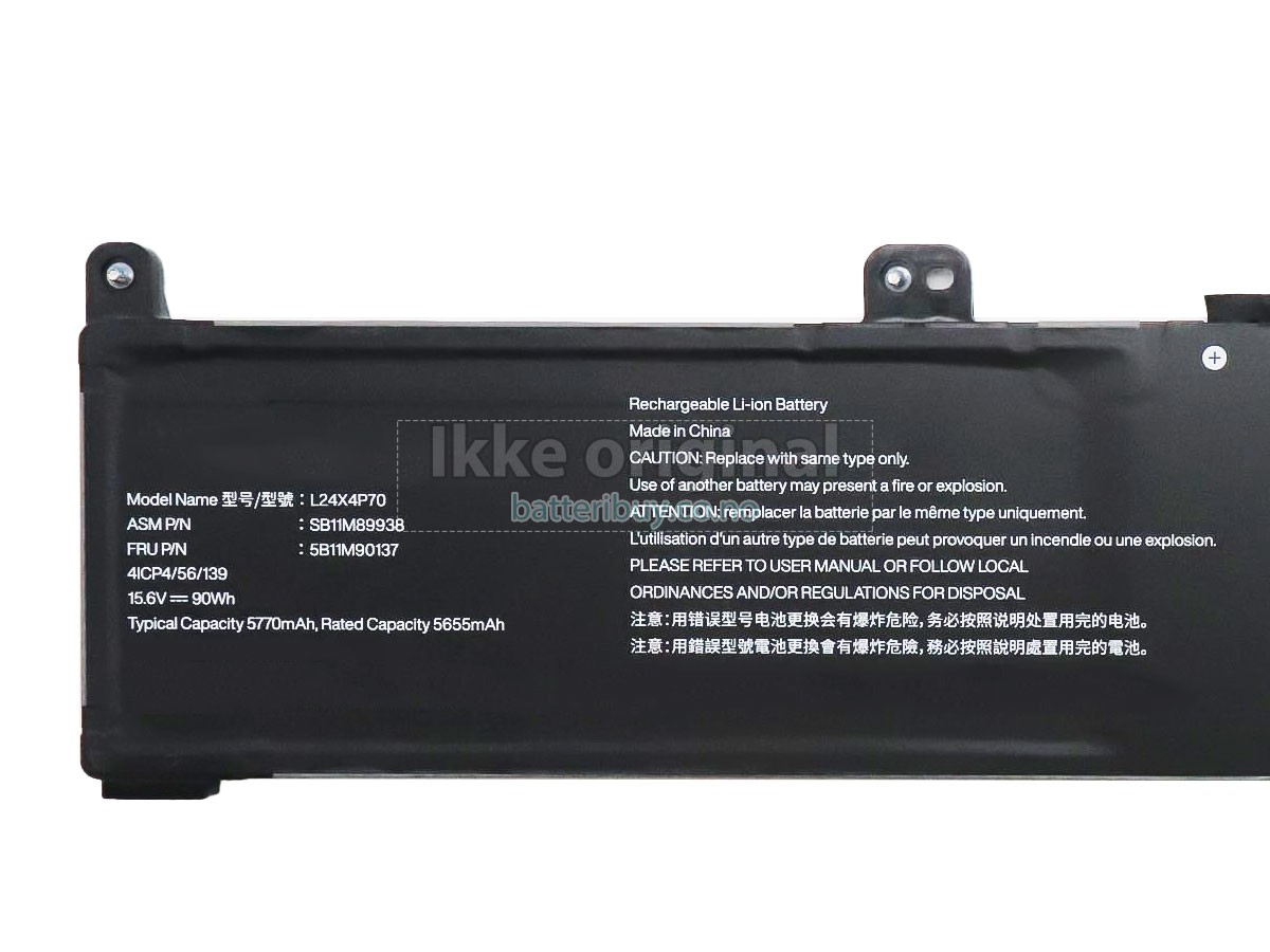 Lenovo ThinkPad P16V GEN 3-21RT000GBO batteri