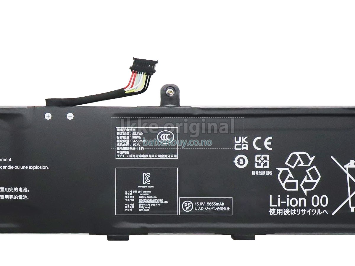 Lenovo ThinkPad P16V GEN 3-21RT000GBO batteri