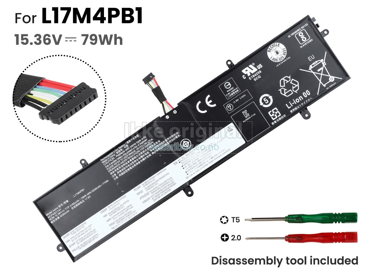 Lenovo L17M4PB1(4ICP4/67/141) batteri