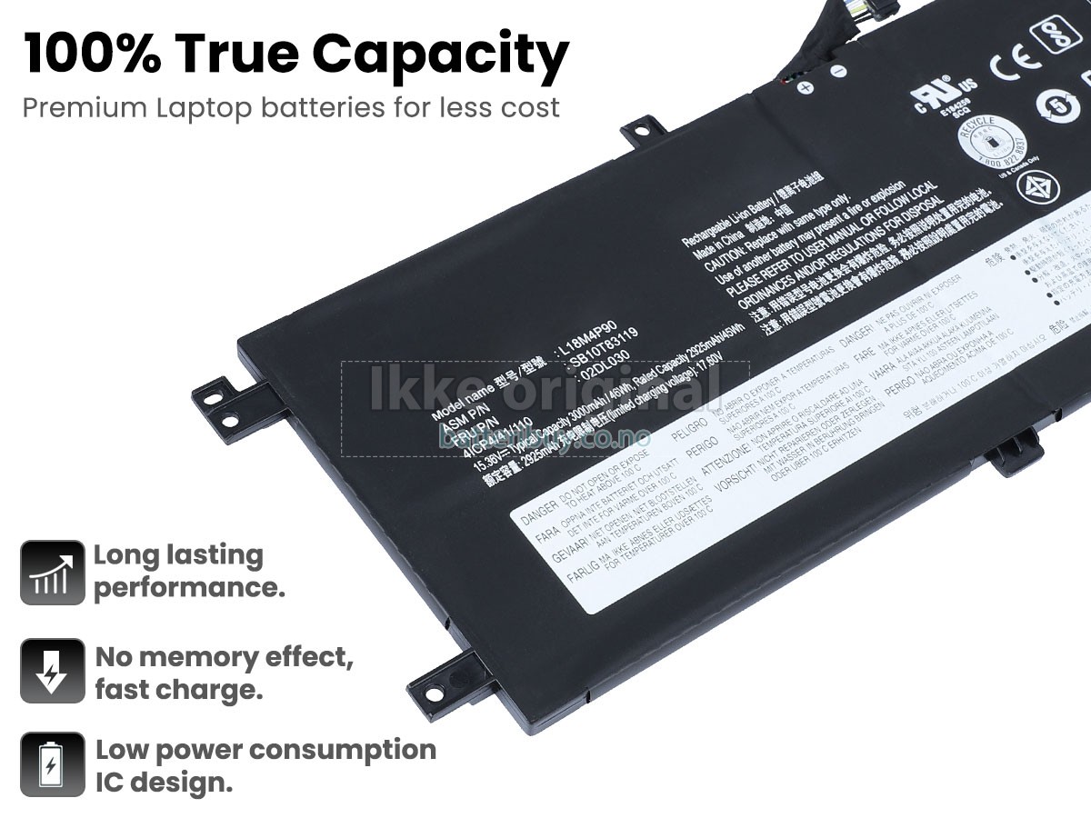Lenovo ThinkPad L13-20R4000ABR batteri