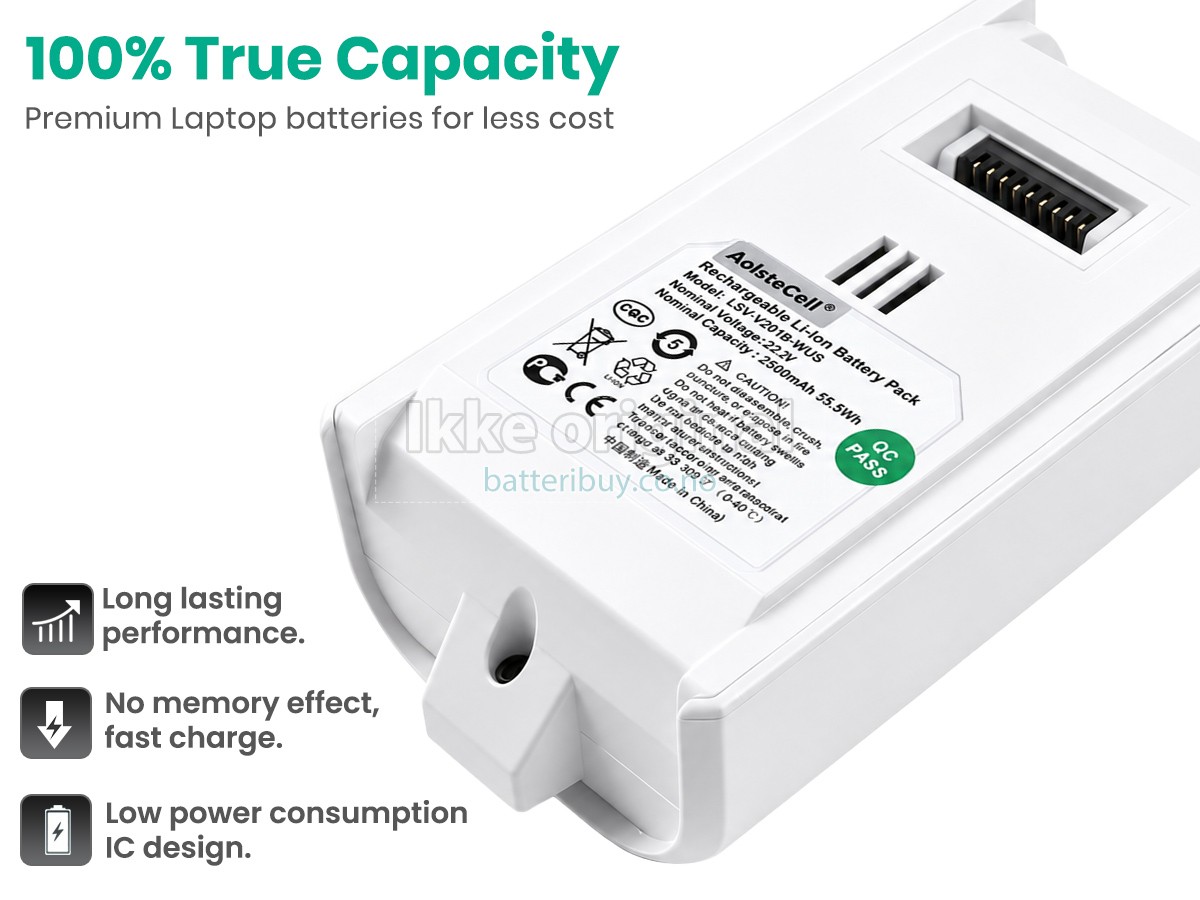 LEVOIT LVAC-200 batteri