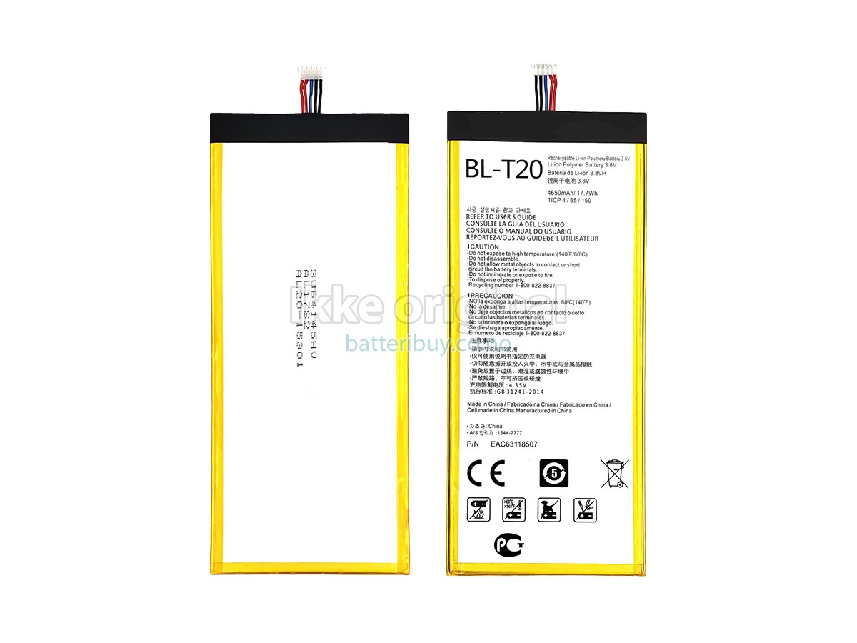 LG BL-T20 batteri