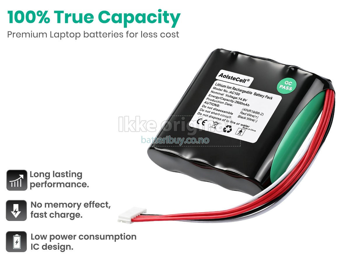 Lighthouse AC100 batteri