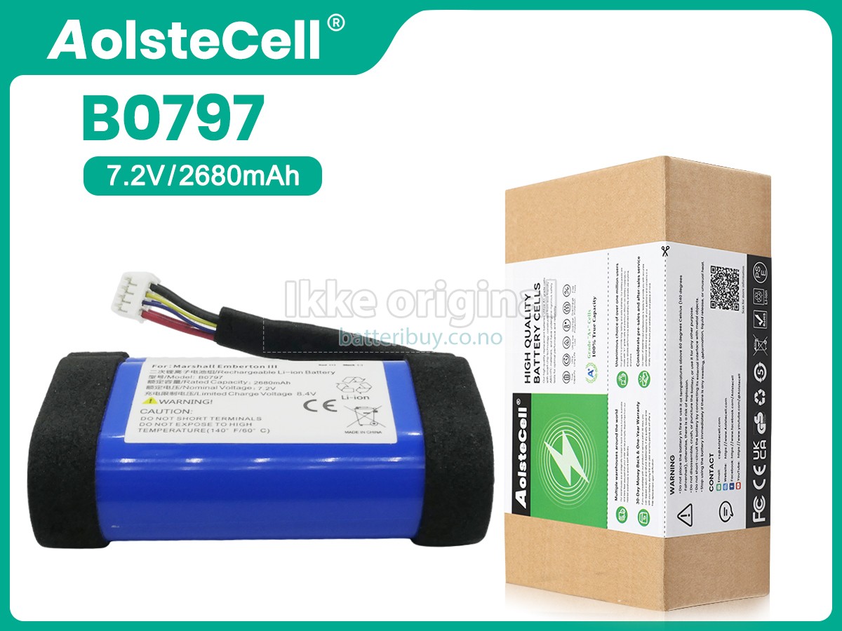 Marshall EMBERTON III 3 batteri