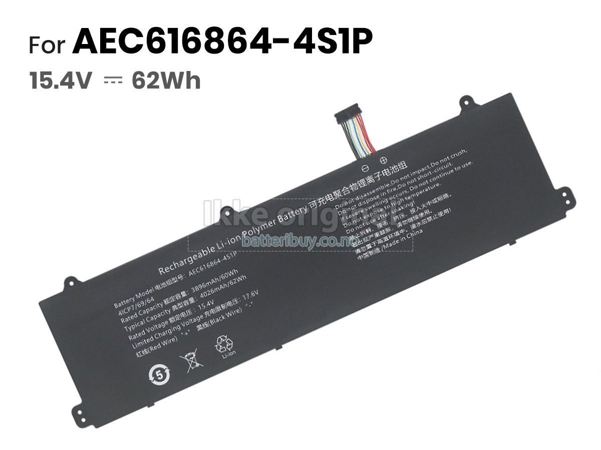 Mechrevo AEC616864-4S1P batteri