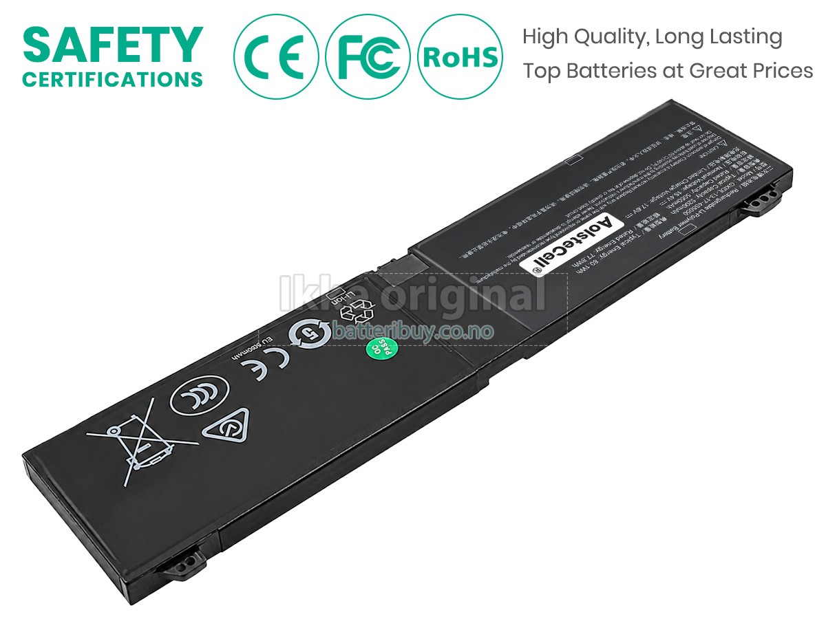 Mechrevo YAOSHI 16PRO batteri