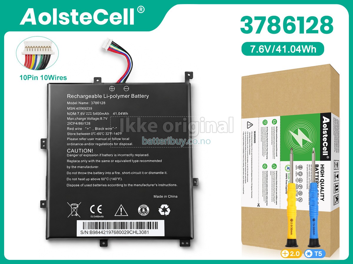 Medion 3786128 batteri