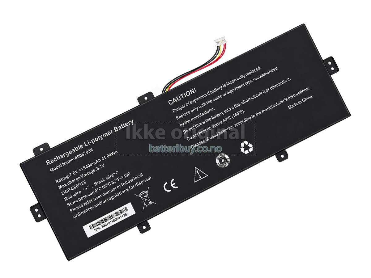 Medion 3786128 batteri