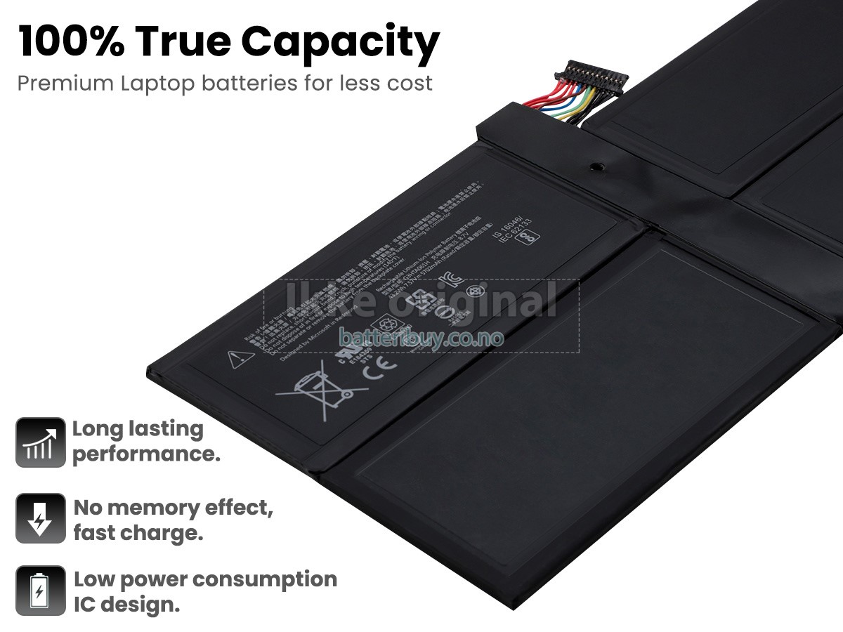 Microsoft Surface Pro 7 batteri