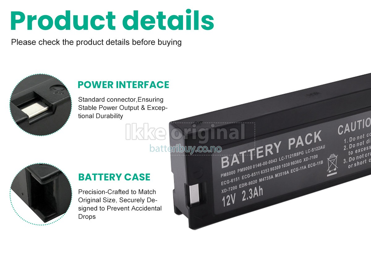 Mindray LC-TA122PU batteri