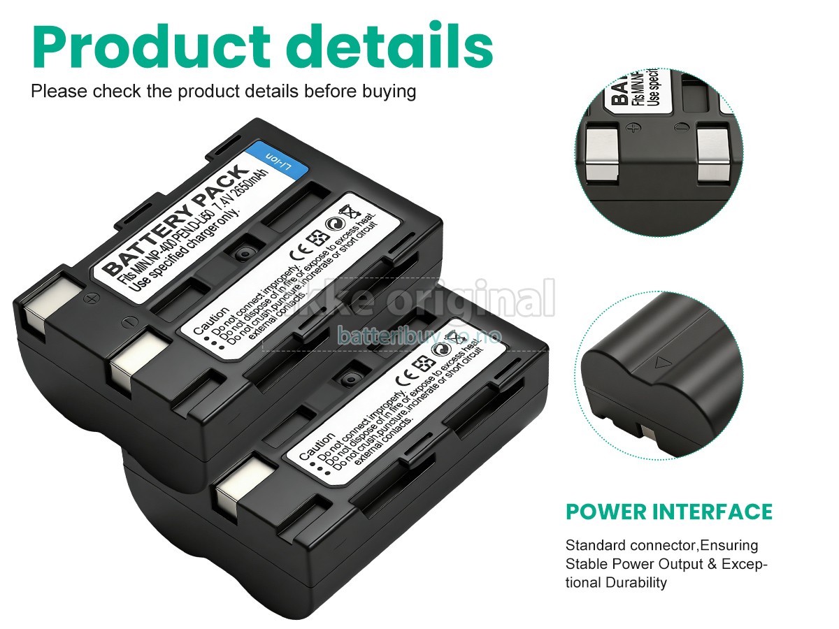 Minolta DIMAGE A5 batteri