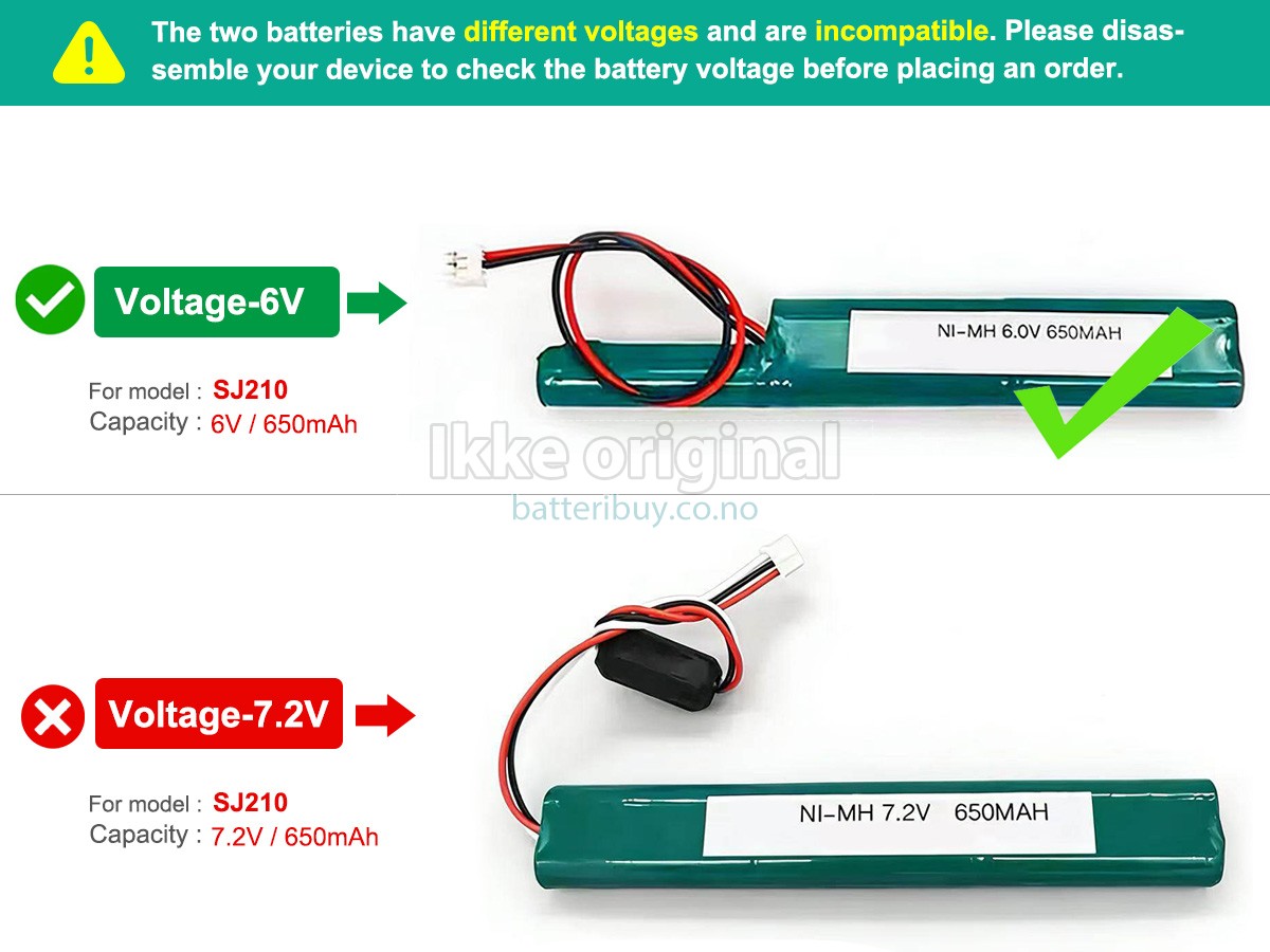 Mitutoyo 6V-SJ210 batteri