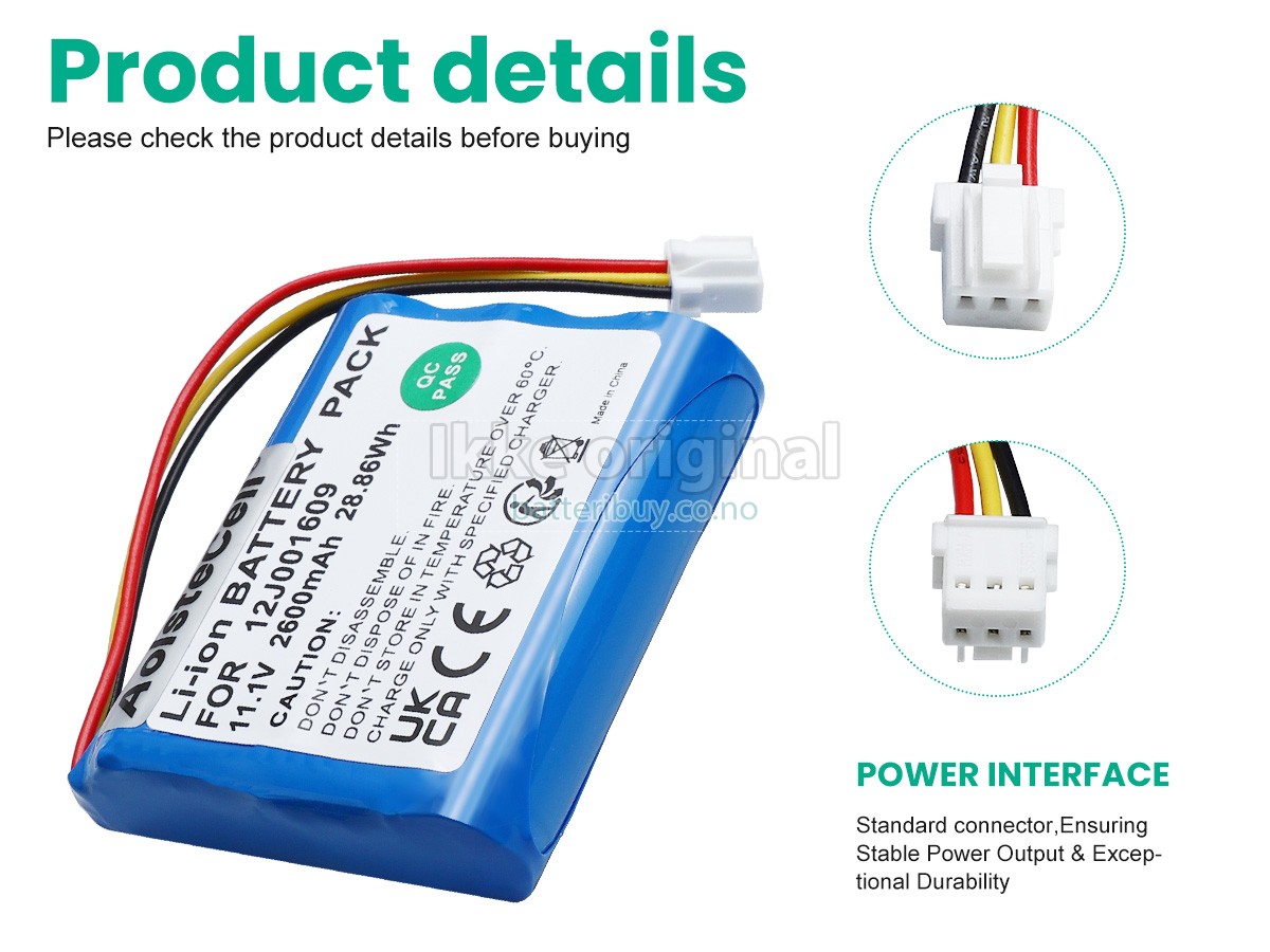Moneual 12J001609 batteri