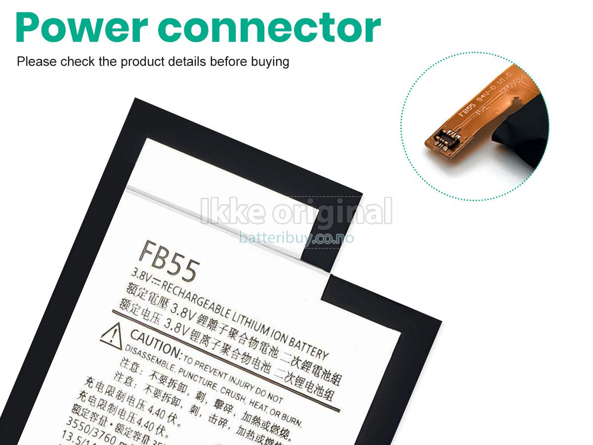 Motorola X FORCE batteri
