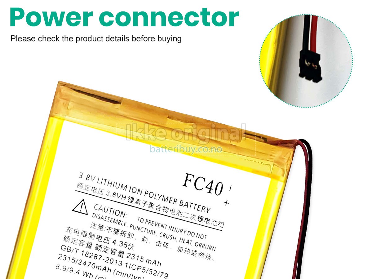 Motorola G 3RD GEN batteri
