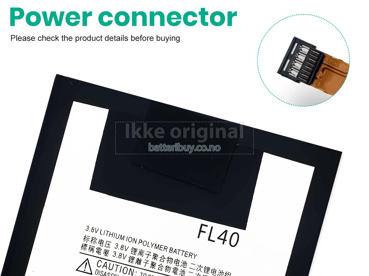 Motorola FL40 batteri