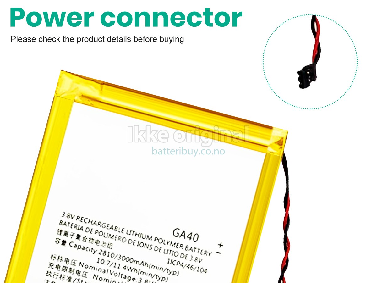 Motorola G4 PLUS XT1640 batteri