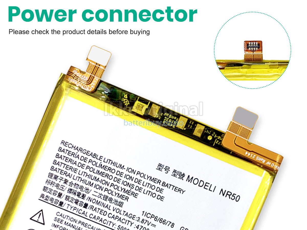 Motorola EDGE X30 batteri