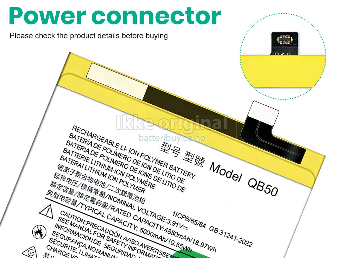Motorola QB50 batteri