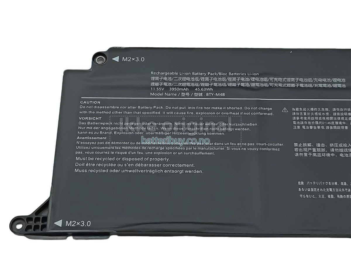 MSI BTY-M4B batteri