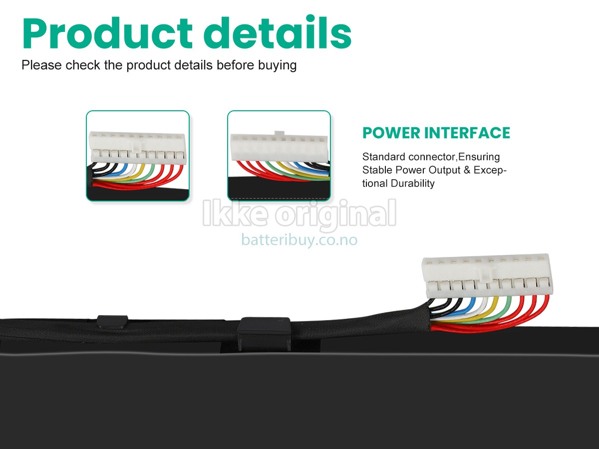 MSI RAIDER GE78HX 13VH-065ES batteri