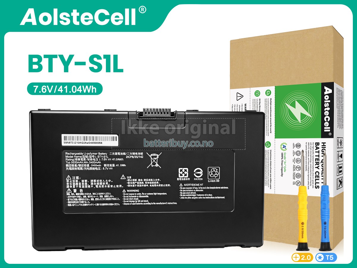 MSI BTY-S1L batteri