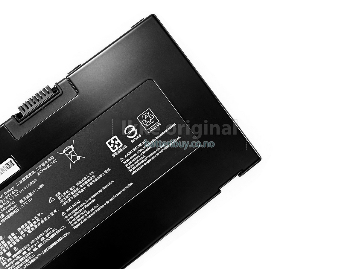 MSI BTY-S1L batteri
