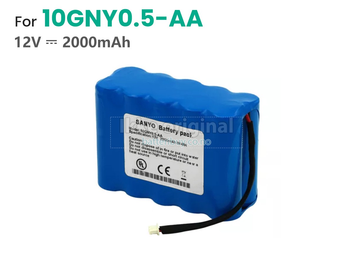 Nihon Kohden 10GNY0.5-AA batteri