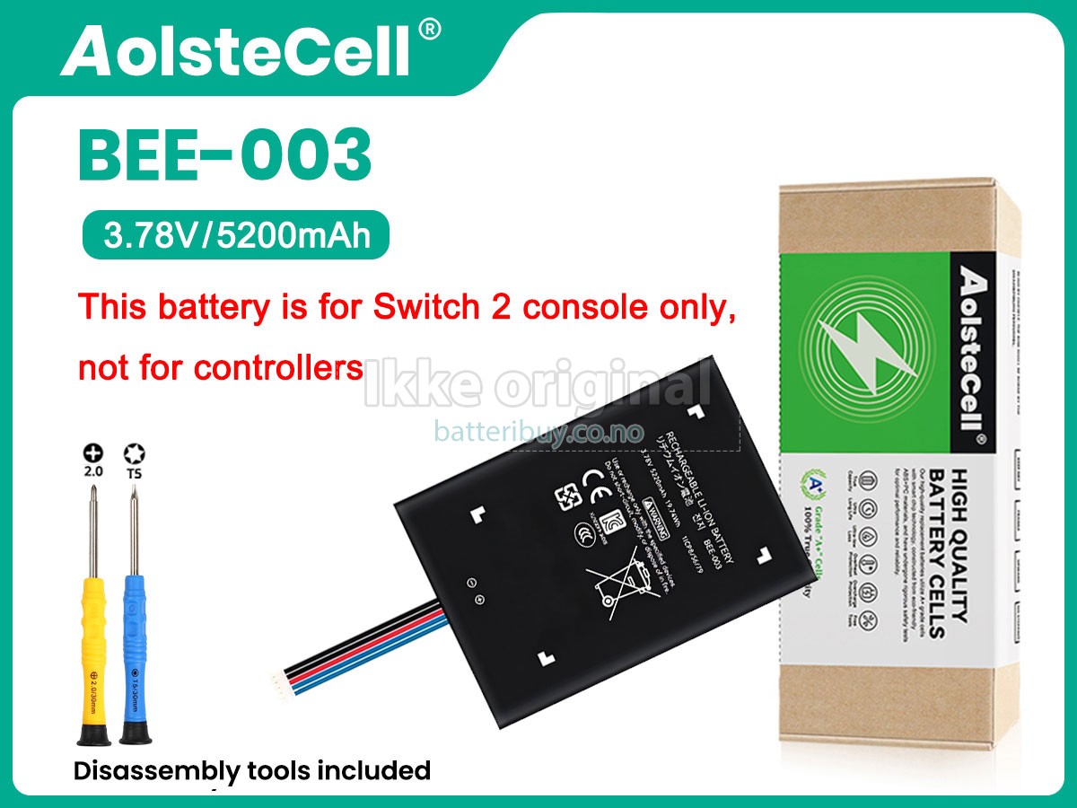 Nintendo SWITCH 2 GAME CONSOLE batteri