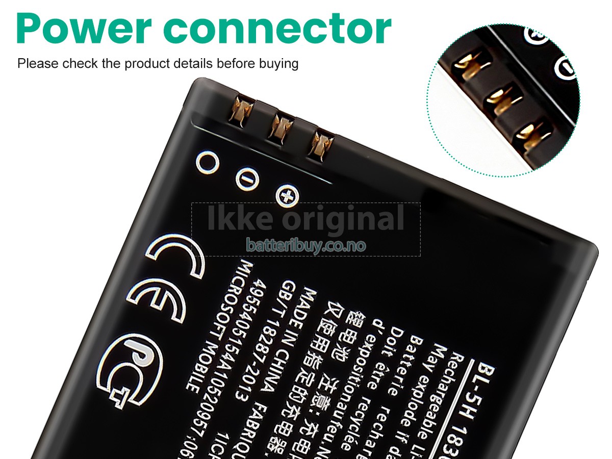 Nokia LUMIA 630 batteri