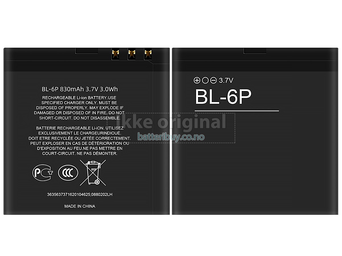Nokia 6500 CLASSIC batteri