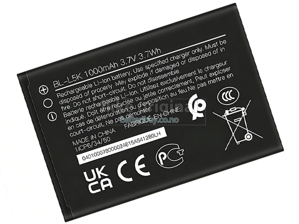 Nokia BL-L5K batteri