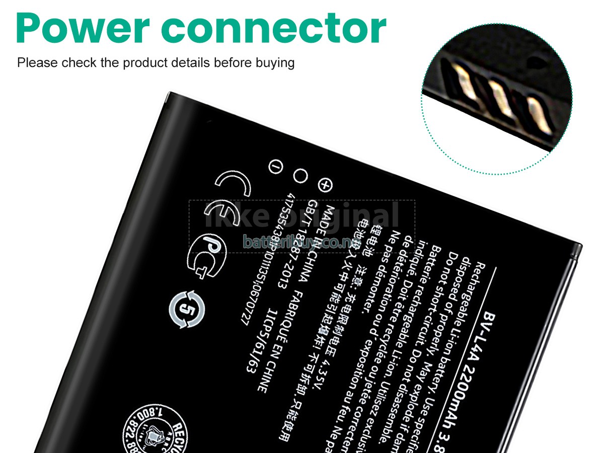 Nokia LUMIA 830 batteri
