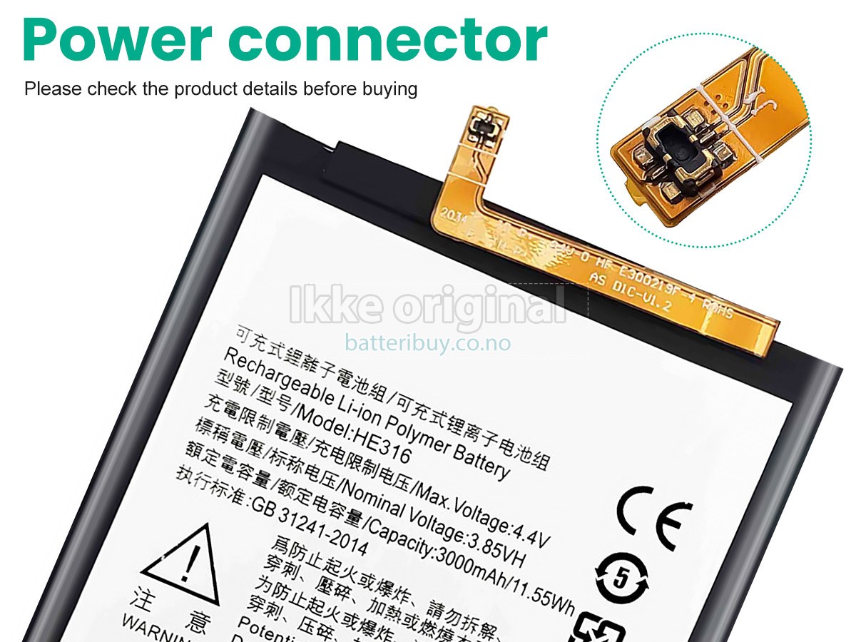 Nokia 6 batteri